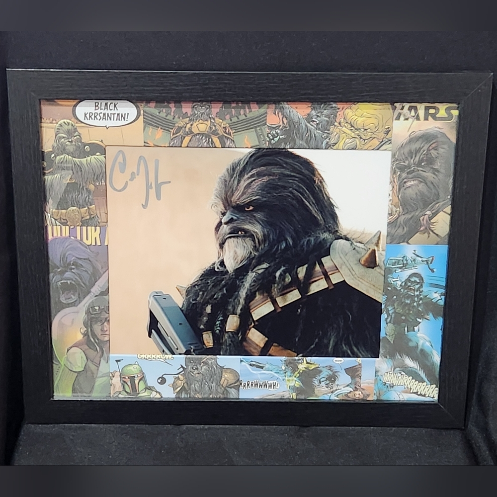 Carey Jones - Krrsantan Custom Matted & Framed Signed/Autographed Photo